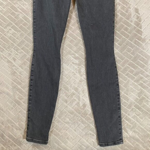 Madewell Womens 1 Denim Jeans Faded Black Uni Fit Skinny Mid Rise Stretch New - Picture 11 of 11